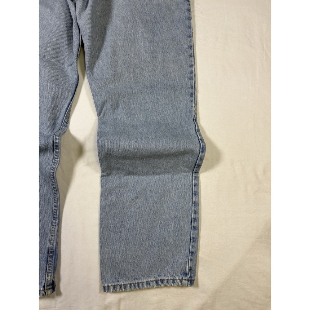 Vintage Levis 505 Blue Jeans Size 33 x 30 June 2002 Made In Colombia Red Tab - Picture 13 of 16
